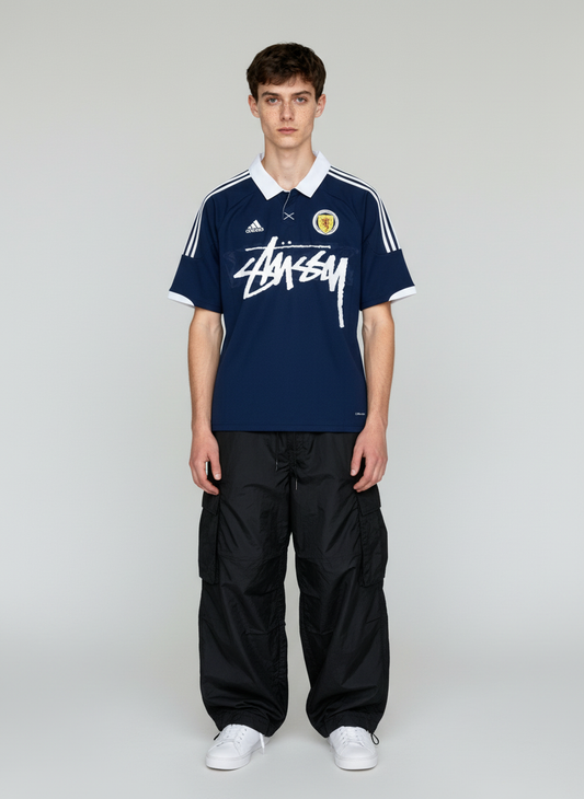 STÜSSY x RETRO “SCOTLAND” JERSEY - 2011/14